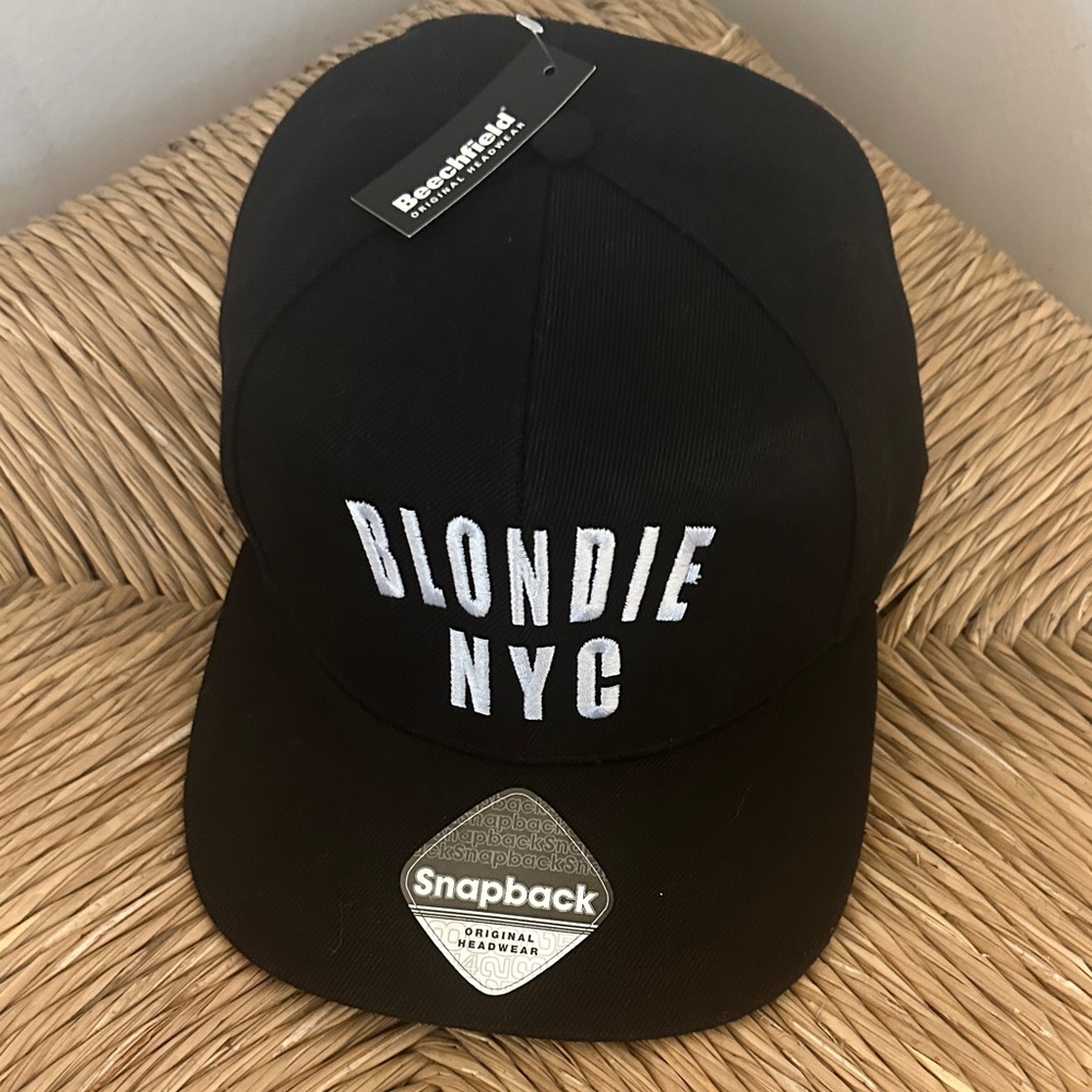 Blondie NYC Black Snapback Hat
